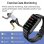 Blackview R10 Bluetooth 5.2 1,47'' Preto Smartwatch Feminino