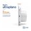 Extractor de Baño Ultraplano Bilake 14W 100mm Frontal de Cristal Blanco Silencioso Clapeta Antirretorno