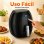 Friteuse sans Huile Generica 8L 2000W avec Panneau Tactile Intelligent