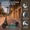 Patinete elétrico Joyor 500W Autonomia 40km Rodas 10 polegadas Travões disco