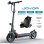 Patinete eléctrico Joyor 500W Autonomía 60km Ruedas 10" Doble suspensión Negro