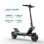 Patinete eléctrico Joyor Motor Dual 1600W Autonomía 100km Ruedas 11" Negro