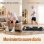 Faltbares Laufband AKLUER - Doppel-Funktion Laufen & Massage