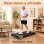 Faltbares Laufband AKLUER - Doppel-Funktion Laufen & Massage