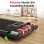 Cinta de correr AKLUER plegable 2.5HP inclinación 6% pantalla LED