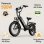 Bicicleta Eléctrica Cleytro 500W 48V 15.6Ah 20" Autonomía 40-50 km