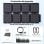 Panel Solar Lionshee 60W 10 Puertos DC USB Tipo-C Plegable IP67