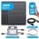 Panel Solar Flexible Lionshee Kit Solar Balcón 800W 4 Paneles Microinversor WiFi IP67