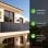 Panel Solar Flexible Lionshee Kit Solar Balcón 800W 4 Paneles Microinversor WiFi IP67