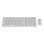 Tastiera Gembird KBS-WMS-01-W completa wireless con mouse bianco US International