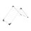 Prateleira fixavel Vileda Acrobath dobravel Branco