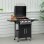 Barbecue a gas Welltin 3 queimadores 8,7 kW com armarios e rodas