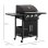 Barbecue a gas Welltin 3 queimadores 8,7 kW com armarios e rodas