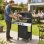 Barbacoa de gas Welltin 3 quemadores 8,1 kW hierro fundido armario ruedas