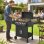 Barbecue a Gas Welltin 6 Bruciatori Termometro Armadio