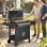 Barbecue a Gas Welltin 6 Bruciatori Termometro Armadio