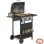 Barbacoa de Gas Welltin 2 Quemadores 5 kW con Termómetro y Ruedas