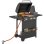 Barbacoa de Gas Welltin 3 Quemadores Lateral Termómetro 123x58x98 cm