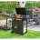 Barbacoa de Gas Welltin 3 Quemadores Lateral Termómetro 123x58x98 cm