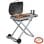 Barbacoa de Gas Plegable Portátil Welltin 2,5 kW con Ruedas y Termómetro