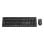 Teclado Gembird KBS-WMS-01 membrana completo con ratón inalámbrico US International
