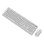 Teclado Gembird KBS-WPS-01-W completo sem fios com rato US International