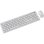 Teclado Gembird KBS-WPS-01-W completo sem fios com rato US International