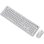 Teclado Gembird KBS-WPS-01-W completo sem fios com rato US International
