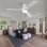 Ventilatore da Soffitto con Luce Welltin EU52WH-1007WH-1L 52'' Motore DC Silenzioso 6 Velocità Telecomando