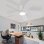 Ventoinha de Teto com Luz Welltin EU42WH-5028WH-1L 42" Motor DC Silencioso 6 Velocidades Comando