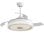 Deckenventilator mit Licht Welltin EU-KBS-Y42202 32W 107cm 6 Stufen Einklappbare Flügel Bluetooth RGB Fernbedienung