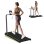 Tapis roulant Welltin A90-394V90BK pieghevole 2 in 1 inclinazione 10% 6 km/h