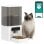 Distributeur Automatique Chats Welltin D08-093V90WT 4,5 L APP Enregistreur Vocal