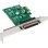 Scheda PCIe InLine 76625E Parallela DB25 Profilo Basso Bidirezionale