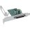 Scheda PCIe InLine 76625E Parallela DB25 Profilo Basso Bidirezionale