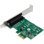 Scheda PCIe InLine 76625E Parallela DB25 Profilo Basso Bidirezionale