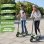 Patinete eléctrico Todimart T1 130W Autonomía 16km Freno electrónico Ruedas 6,5" Azul