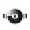 Cacerola Tefal 20 cm Revestimiento Titanio Antiadherente con Tapa de Vidrio