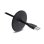 Pasacables Delock Redondo Silicona 65 mm Negro