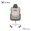 Silla gaming Thermaltake ARGENT E700 Aluminio Cuero Reposabrazos 4D