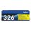 Cartucho Tóner Original Brother TN-326Y Amarillo 3500 páginas