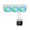 Refroidissement liquide ASUS PRIME SLC II 360 ARGB écran LCD 360 mm ARGB 3 ventilateurs blanc