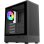 Boîtier PC Fortron M221-BA Midi Tower Noir ARGB avec verre trempé