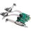 Tarjeta de interfaz InLine 76619L PCIe Low Profile 2 RS-232 y 1 paralelo