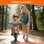 Motocicleta eléctrica infantil HillMiles MileRocket 1 300W 36V 4Ah