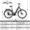 Elektrisches Fahrrad TTGO C7 SE Motor 250 W