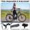 Elektrisches Fahrrad TTGO C7 SE Motor 250 W