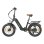 Bicicleta eléctrica TTGO F8 250 W batería 48 V 18 Ah 20" carbono