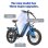Bicicleta eléctrica TTGO F8 250 W batería 48 V 18 Ah 20" carbono