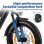 Bicicleta eléctrica TTGO F8 250 W batería 48 V 18 Ah 20" carbono